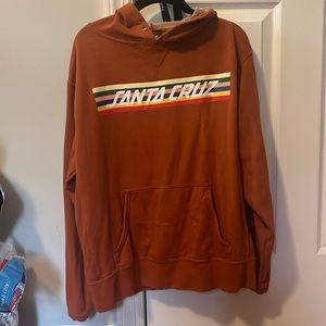 SANTA CRUZ ORANGE SWEATSHIRT